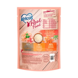 Sache Gato Kelcat 85gr Peixe Branco com Kani