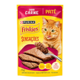 Sachê Gatos Friskies Patê Carne 75g