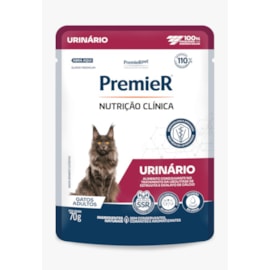 Sachê Premier Nutrição Clínica Úmido Gato Urinário 70g