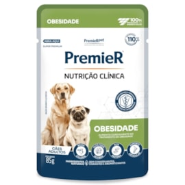 Sachê Premier Nutrição Clínica Úmidos Cães com Obesidade 85g