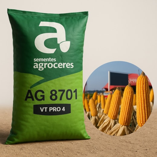 Semente Milho Agroceres AG- 8701 Pro 4 60mil Sementes