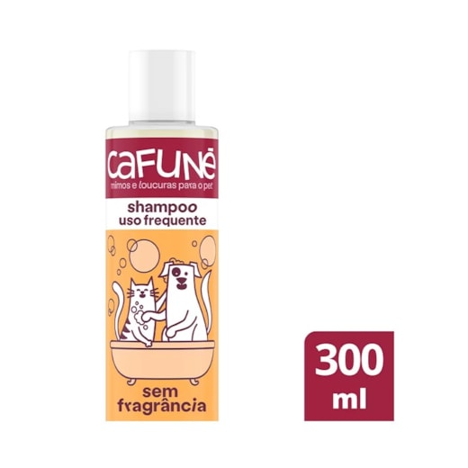 Shampoo Cafune 300ml Sem Fragancia