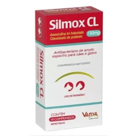 SILMOX CL 150MG 10 COMPRI