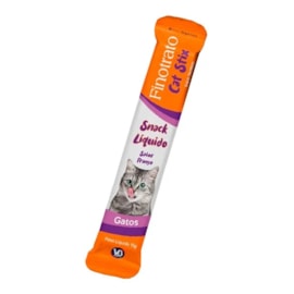 Snack Liquído Gatos Frango c/6 15g FinoTrato