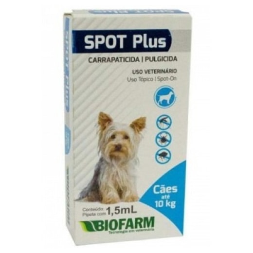 SPOT PLUS 1,5ML ATE 10KG