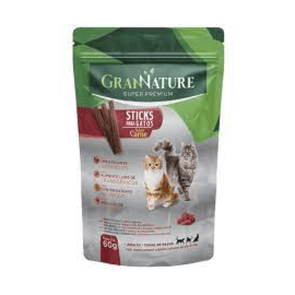 Sticks Gato Gran Nature 60g Sabor Carne