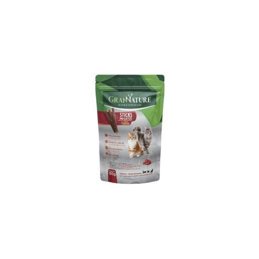 Sticks Gato Gran Nature 60g Sabor Carne