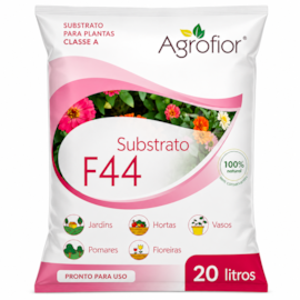 Substrato para Plantas Classe F44 20 Litros Agrofior