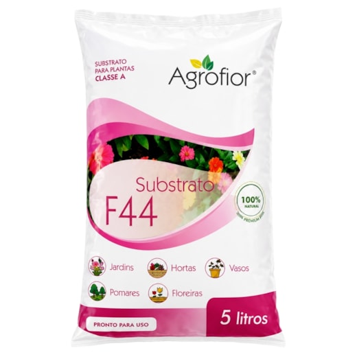 Substrato para Plantas Classe F44 5 Litros Agrofior