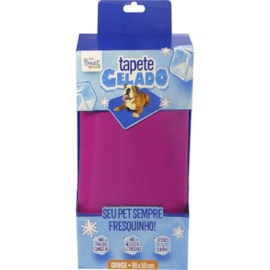 TAPETE GELADO THE ICE 50X90 GRANDE ROSA