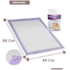 Tapete Higiênico Ultra Pads 60x80cm Lavanda 30un