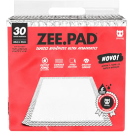 Tapete Higiênico Zee Pad Branco 30un