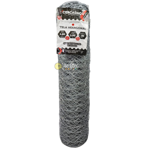 Tela Mangueirão 3" Altura 1MT 1,65MM Fio 16 50MT Cercadaço