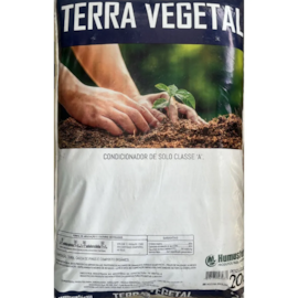 TERRA PRETA VEGETAL 20KG HUMUSFERTIL