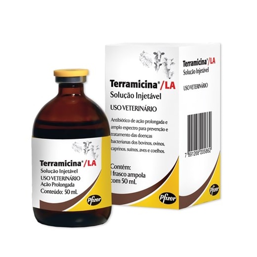 TERRAMICINA LA INJ 50ML