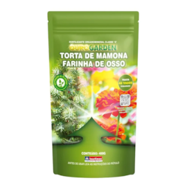 Torta de Mamona e Farinha de osso Ouro Garden 400g