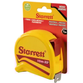Trena de Bolso 10m/33mm polegadas Starrett