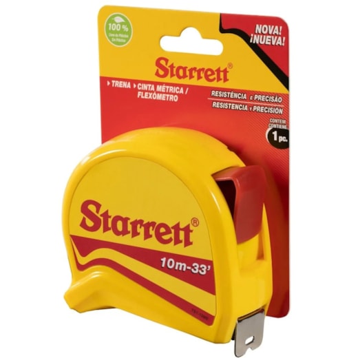 Trena de Bolso 10m/33mm polegadas Starrett