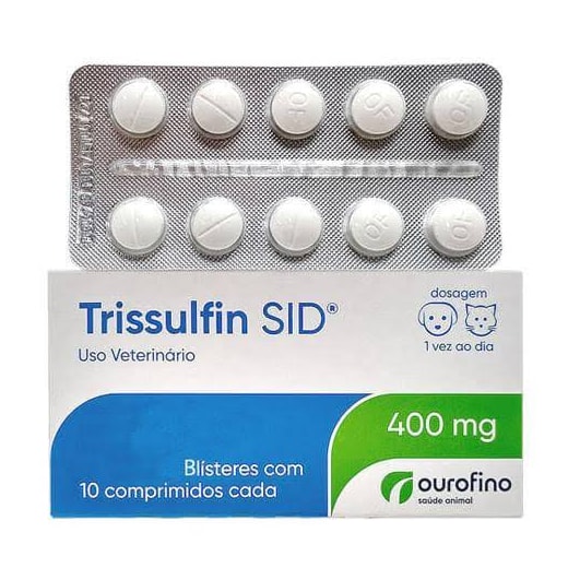 TRISSULFIN SID 400MG 10COMP