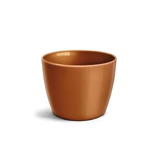 VASO CACHEPO ELEGANCE REDONDO NR.01 DOURADO