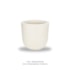 Vaso Ecológico Garden Line Branco 27x25
