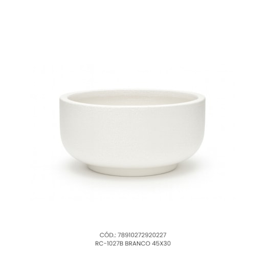 Vaso Ecológico Garden Line Branco 45x30