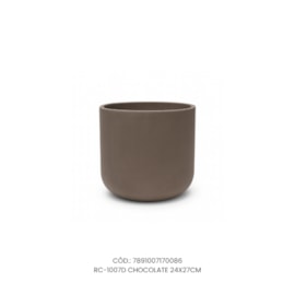 Vaso Ecológico Garden Line Chocolate 24x27