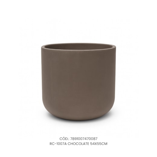 Vaso Ecológico Garden Line Chocolate 54x55