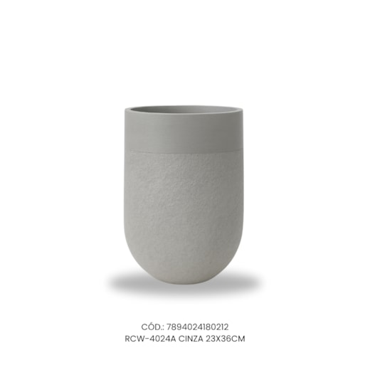 Vaso Ecológico Garden Line Concreto 23x36