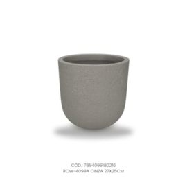 Vaso Ecológico Garden Line Concreto 27x25