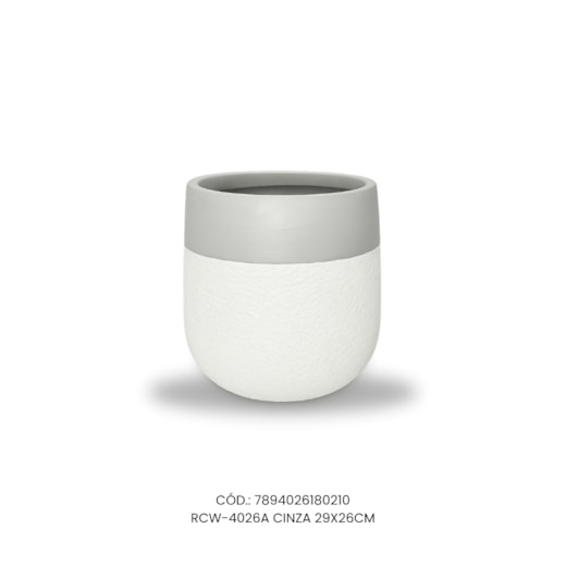 Vaso Ecológico  Garden Line Concreto 29x26