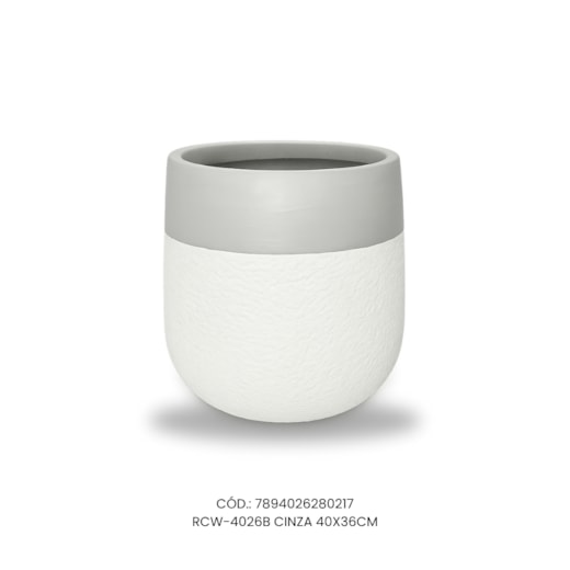 Vaso Ecológico Garden Line Concreto 40x36