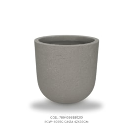 Vaso Ecológico Garden Line Concreto 42x39