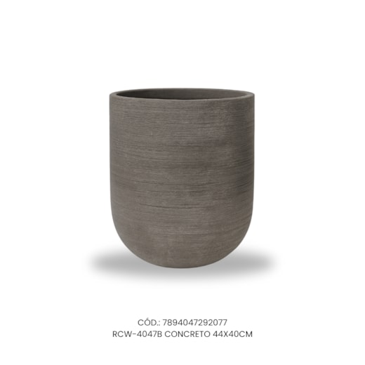 Vaso Ecológico Garden Line Concreto 44x40