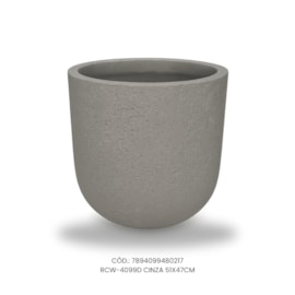 Vaso Ecológico Garden Line Concreto 51x47