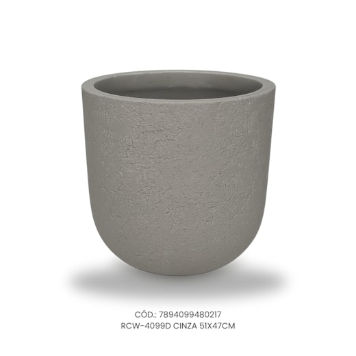 Vaso Ecológico Garden Line Concreto 51x47