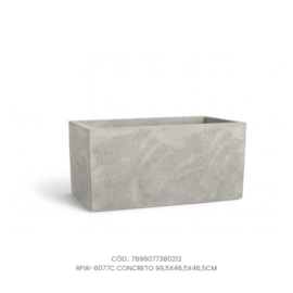 Vaso Ecológico Garden Line Concreto 99,5x46,5x46,5