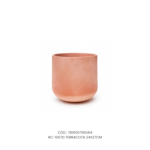 Vaso Ecológico Garden Line Terracota 24x27