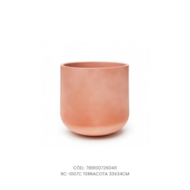 Vaso Ecológico Garden Line Terracota 33x34