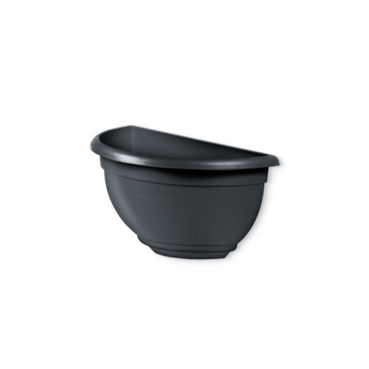 VASO PAREDE MINI PRETO NUTRIPLAN