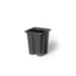 VASO POTE QUADRADO 06,5CM PRETO NUTRIPLAN