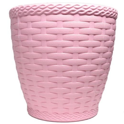 VASO RATTAN MINI 1,8LTS COLORIDO MUNDO FERTIL