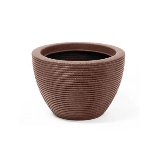 VASO RISCATTO OVAL BAIXO 22 FERRUGEM