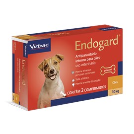 Vermifugo Endogard Caes 2 Comprimidos Até 10Kg