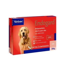 Vermifugo Endogard Caes 2 Comprimidos Ate 30Kg