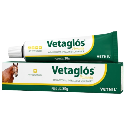 Vetaglos Pomada Cicatrizante Vetnil 50g