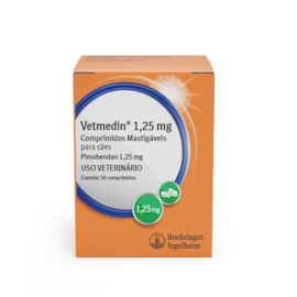 Vetmedin 1,25mg 50 Comprimidos Mastigável