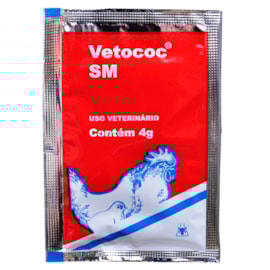 VETOCOC SM SOLUVEL 4GR