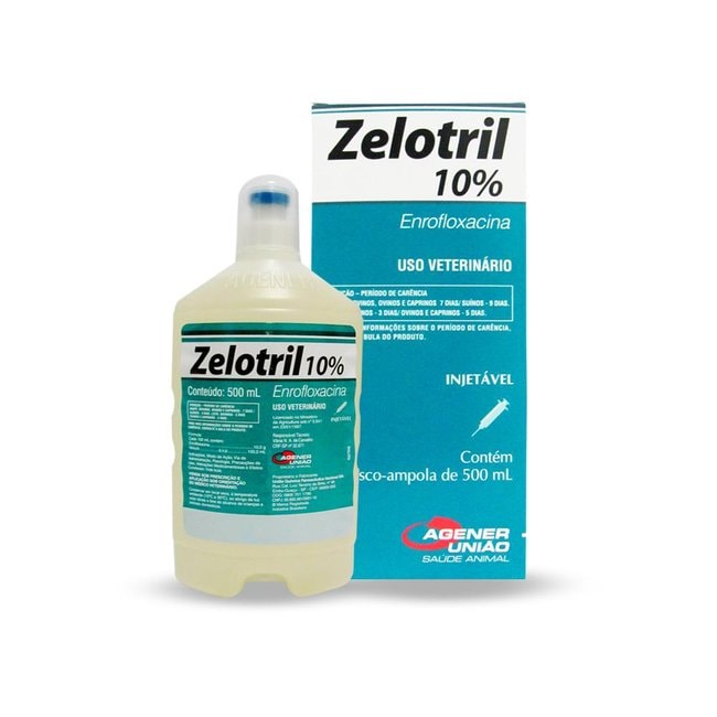 ZELOTRIL INJETAVEL 10% 500ML - Avipec Produtos